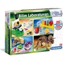 Bilim Laboratuvarı - Kimya, Mikroskop, Kristaller, Triceratops
