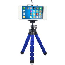 Microcase Sünger Ayaklı Akrobatik Cep Telefonu Ahtapot Tripod 3 Ayak