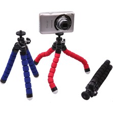 Microcase Sünger Ayaklı Akrobatik Cep Telefonu Ahtapot Tripod 3 Ayak