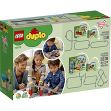 LEGO DUPLO Tren Köprü ve Rayları 10872 - Çocuklar için Oyuncak Yapım Seti (26 Parça)