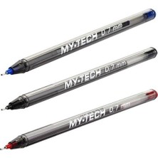 Pensan My-Tech Tükenmez Kalem 0.7 Mm Siyah 50'li