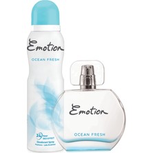 Emotion Ocean Fresh EDT Kadın Parfüm 50 ml & Deodorant 150 ml