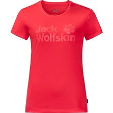 Jack Wolfskin Rock Chill Logo Kadın T-Shirt 1805541-2058