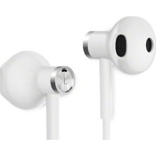 Xiaomi Yarım Kulak İçi Çift Sürücülü Stereo Mikrofonlu Kulaklık - Beyaz