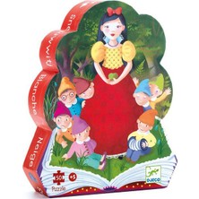 Djeco Dekoratif Puzzle 50 Parça/Snow White