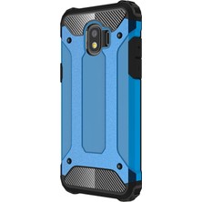 Microsonic Samsung Galaxy Grand Prime Pro Kılıf Rugged Armor Mavi