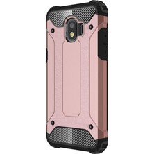 Microsonic Samsung Galaxy Grand Prime Pro Kılıf Rugged Armor Rose Gold