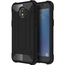 Microsonic Samsung Galaxy Grand Prime Pro Kılıf Rugged Armor Siyah