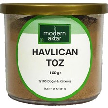 Modern Aktar Doğal Havlıcan Toz (Öğütülmüş) 100 gr