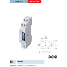 Horoz Timer3 Mekanik Günlük Zamanlayıcı