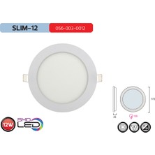 Horoz Slim12 6400K Beyaz Işık 12W Sıva Altı Smd Led Armatür