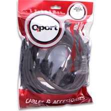 QPort Q-DVI245 DVI-D 24 + 1 5 Metre Kablo