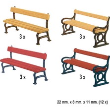 Faller 180443 1/87 Klasik Bank - 12 Adet