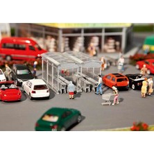 Faller 180606 1/87 Modern Shopping Cart Roofing