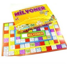 Cartoon Milyoner Oyunu Kutulu Oyun Monopoli Monopoly Benzeri