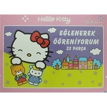 Hello Kitty Eğlenerek Öğreniyorum Yap Boz (23 Parça)