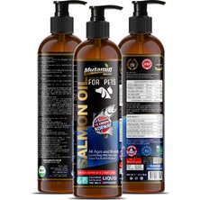 Mutamin Organics Norveç Somon Balık Yağı 1200 ml