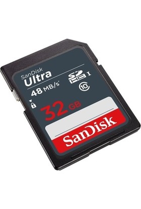 SanDisk Ultra SDHC 32GB 48MB/s Class 10 UHS-I Hafıza Kartı SDSDUNB-032G-GN3IN