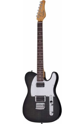 Schecter PT Custom Elektro Gitar (Trans Black Burst)