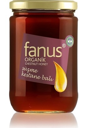 Fanus Organik Kestane Balı 850 gr