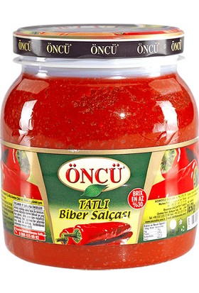 Öncü Biber Salçası Tatlı 1650 gr