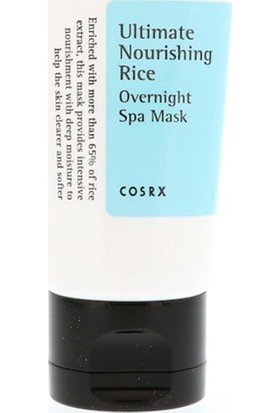 Cosrx Ultimate Nourishing Rice Overnight Spa Mask - Besleyici Pirinç Ekstreli Spa Maskesi