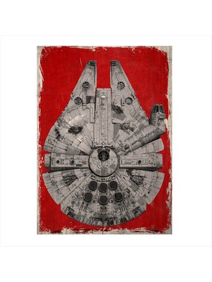 Cakasepetim Ahşap Tablo Star Wars: The Last Jedi Poster