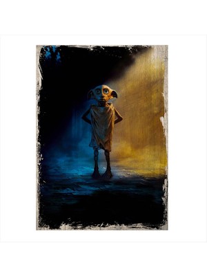 Cakasepetim Ahşap Tablo Harry Potter Dobby