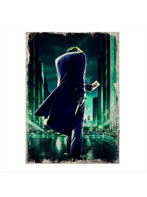 Cakasepetim Ahşap Tablo Kartlı Joker