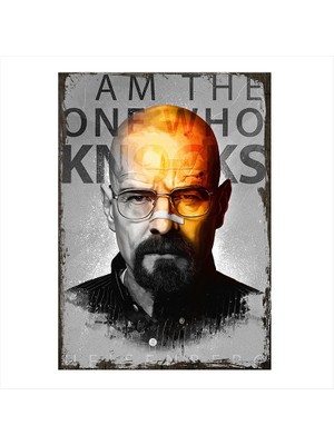 Cakasepetim Ahşap Tablo Breaking Bad Heisenberg