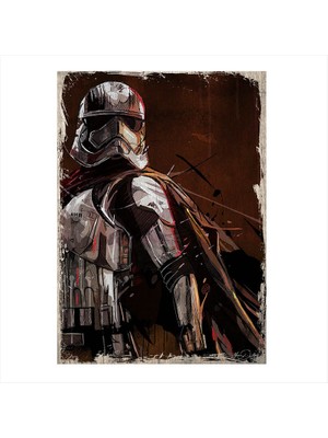 Cakasepetim Ahşap Tablo Star Wars Son Jedi