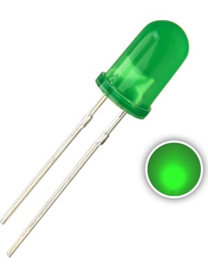 Robokolik 5Mm Yeşil Led Diyot