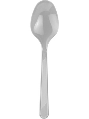 Roll-UpGri Plastik Kaşık 25'li
