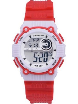 Dunlop Dun344G04 Kırmızı Işıklı Dijital Çocuk Kol Saati