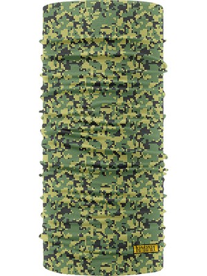 Bandanax Nature Army Digital Dots Camo Bandana