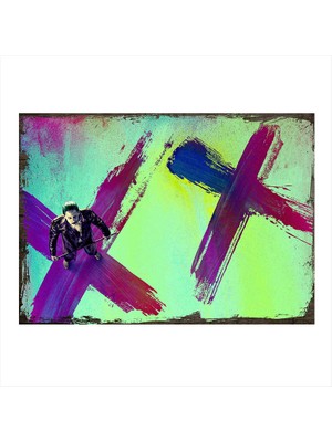 Cakasepetim Ahşap Tablo Suicide Squad Joker