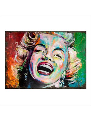 Cakasepetim Ahşap Tablo Marilyn Monroe