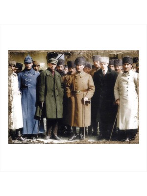 Cakasepetim Ahşap Tablo Mustafa Kemal ATATÜRK