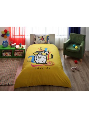 Taç Tek Kişilik Lisanslı Nevresim Takımı Hallmark Rack On