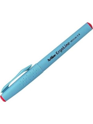 Artline Ergoline 3600 Medium Yazı Kalemi, 0.6 mm, Kırmızı