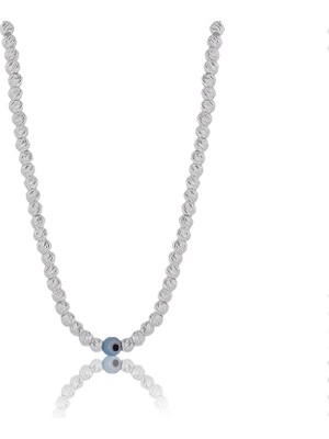 Söğütlü Silver Dorica Nazarlı Kolye Sgtl3683