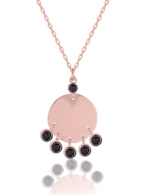 Söğütlü Silver Kleopatra Turkuaz Taşlı Kolye Sgtl3765