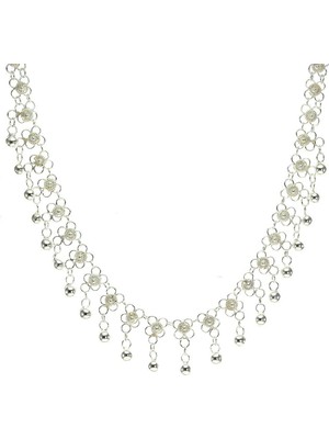 Söğütlü Silver Tek Sıra Kişniş Kolye Sgtl6263