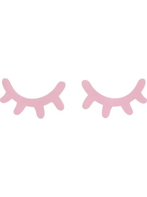 Samsori Ahşap Kirpik Pembe