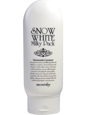 Secret Key Snow White Milky Pack - Vücut İçin Cilt  Wash-Off Maske