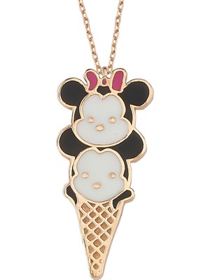 Glorria Gümüş Panda Kolye