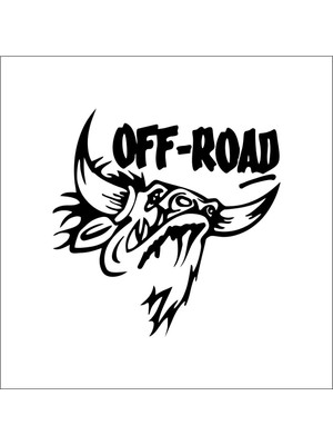 Boğa Kaliteli OFF Road Stickerı
