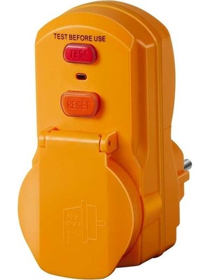 Brennenstuhl Kaçak Akım Koruma Röleli Tekli Priz