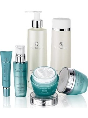 NovAge True Perfection Süt Temizleyici İçeren  Cilt Bakım Seti