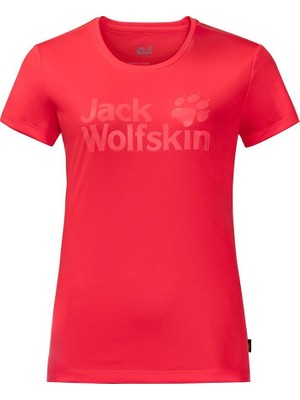 Jack Wolfskin Rock Chill Logo Kadın T-Shirt 1805541-2058
